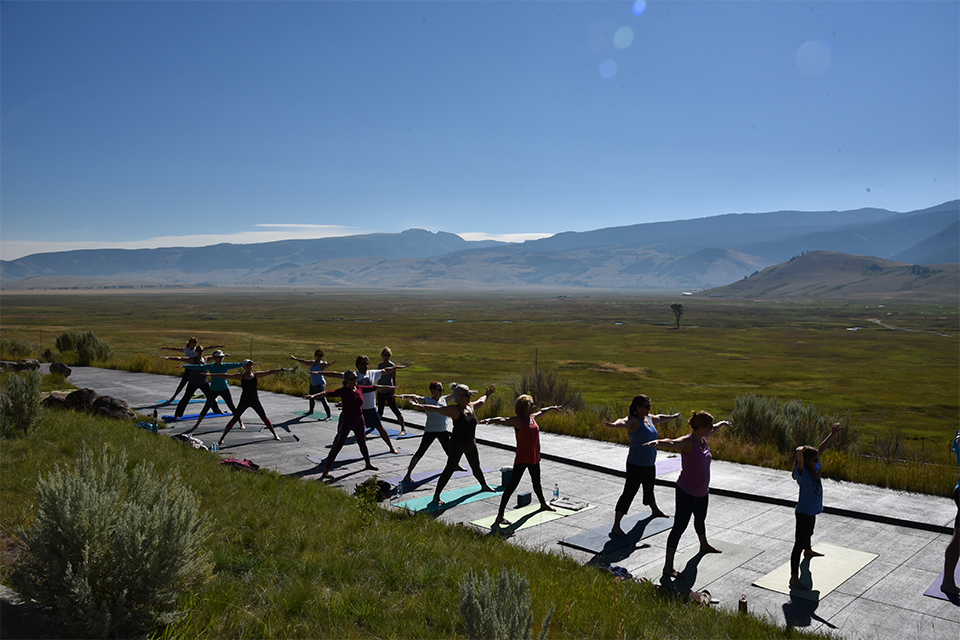 'Yoga on the Trail' returns on Thursdays through summer
