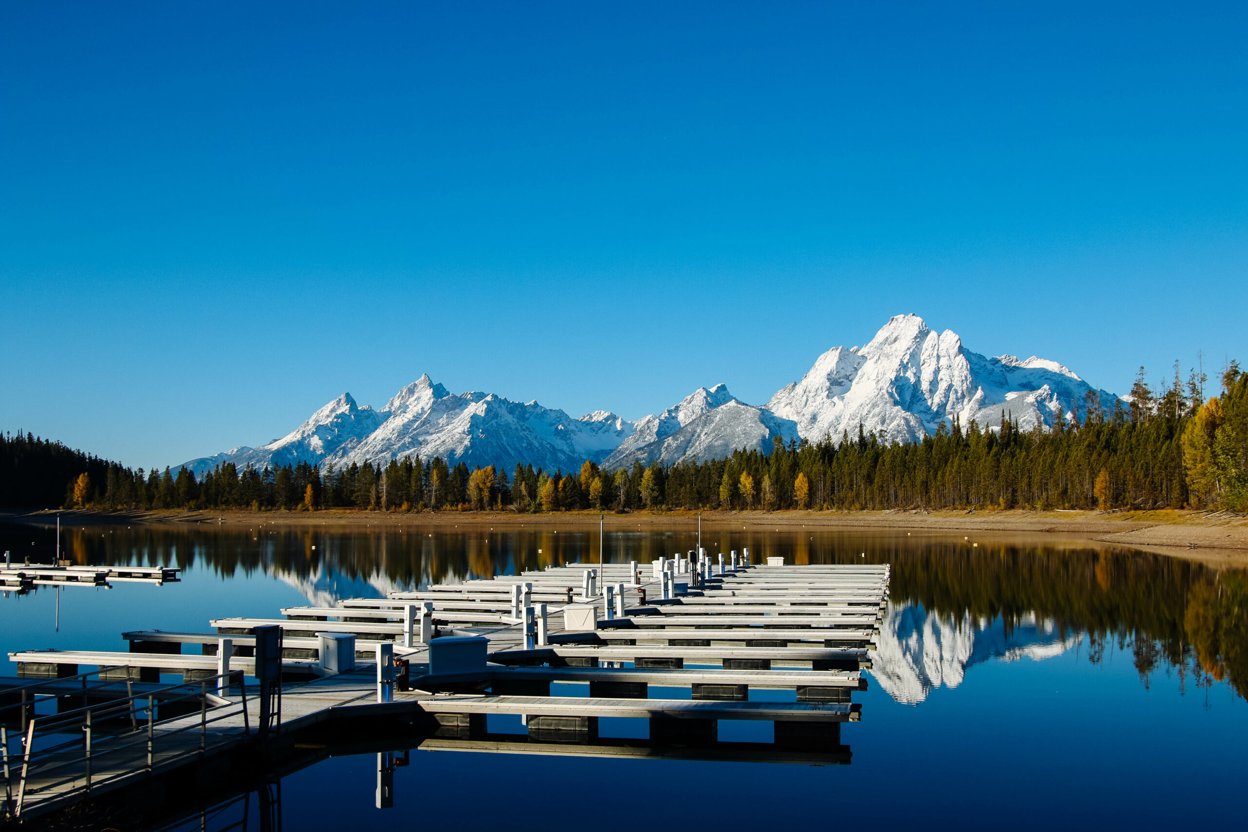SNAPPED: Historically low water levels at Colter Bay Marina