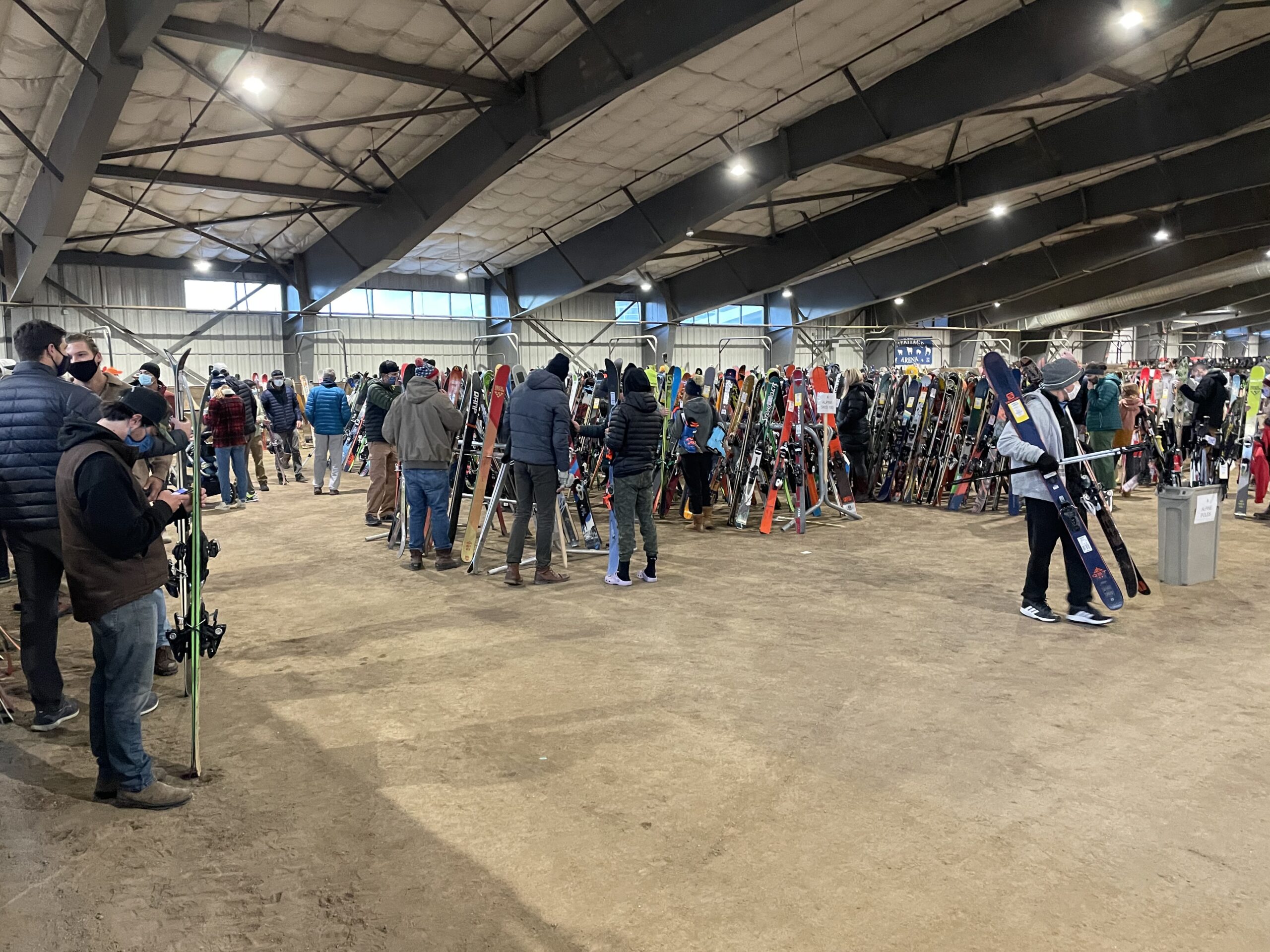 SNAPPED happening now, ski & gear swap