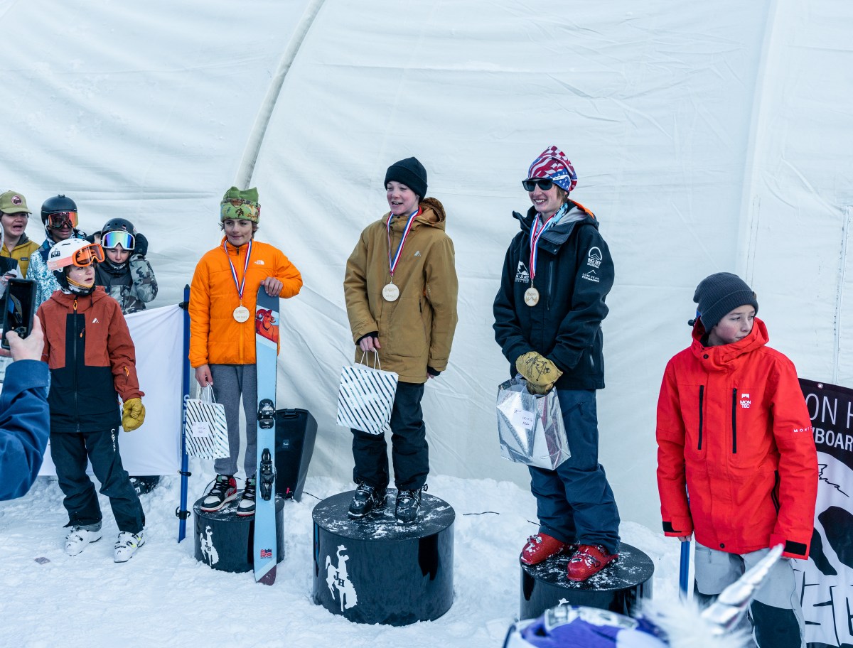 Strong local showing at this weekend's IFSA Junior Freeride Competition